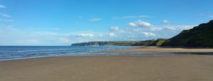 View towards Bempton Cliffs